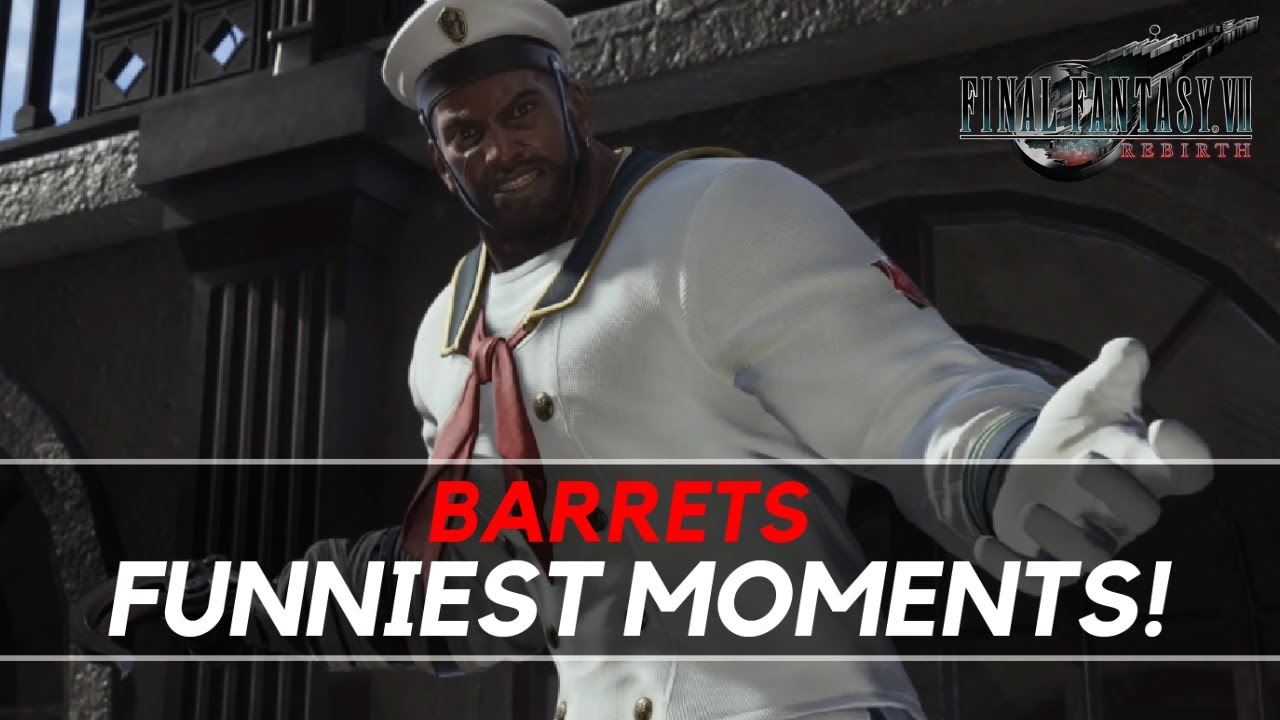 Barrets Funniest Moments in Final Fantasy VII Rebirth!