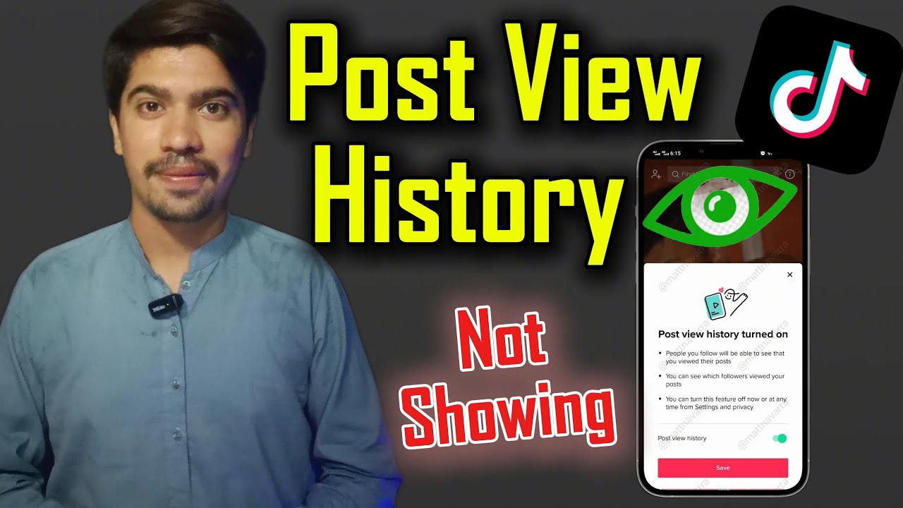 TikTok Post View History - TikTok Post view History Feature Not Showing - TikTok Big Update