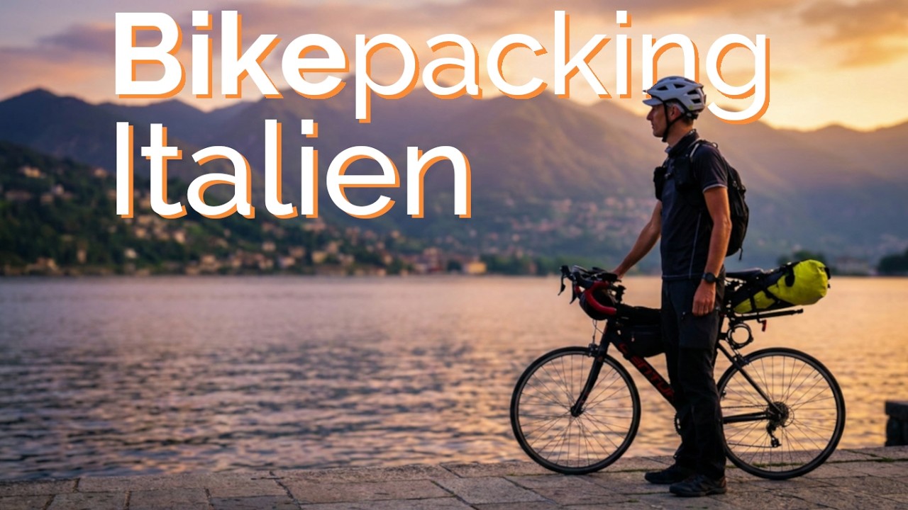 Mit dem Fahrrad über die Alpen zum Comer See