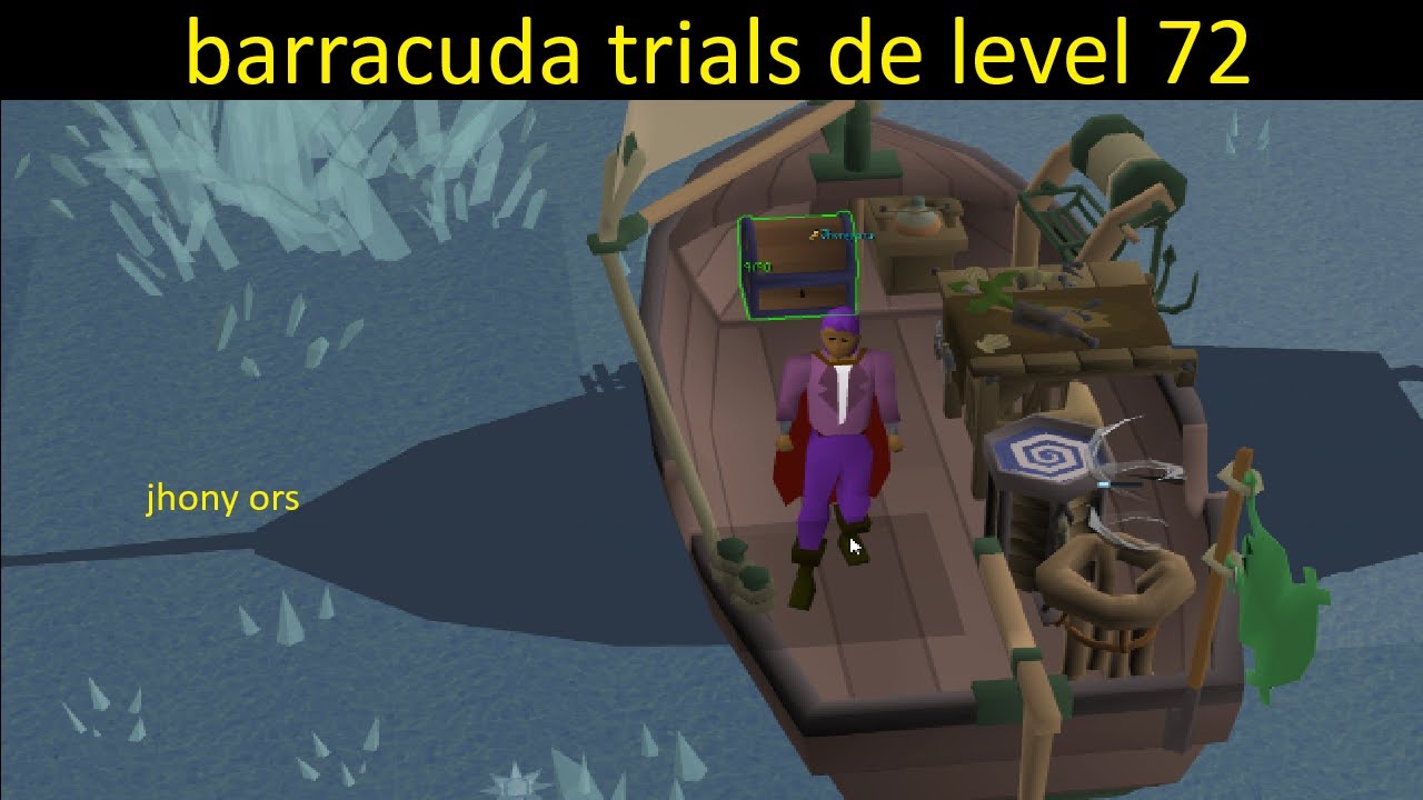 OSRS The Gwenith Glide  Barracuda Trials de level 72