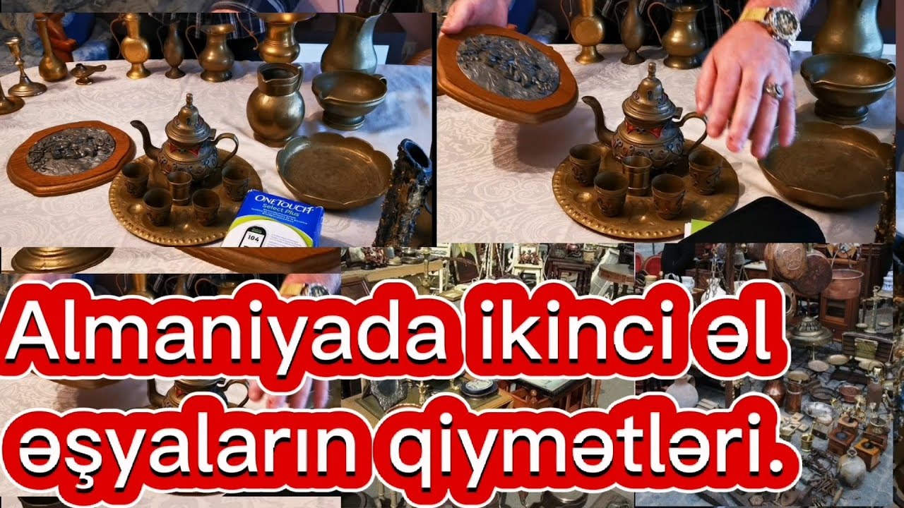 (Antik ve s.) İkinci el eshyaların qiymetleri.#4 Almaniyada.