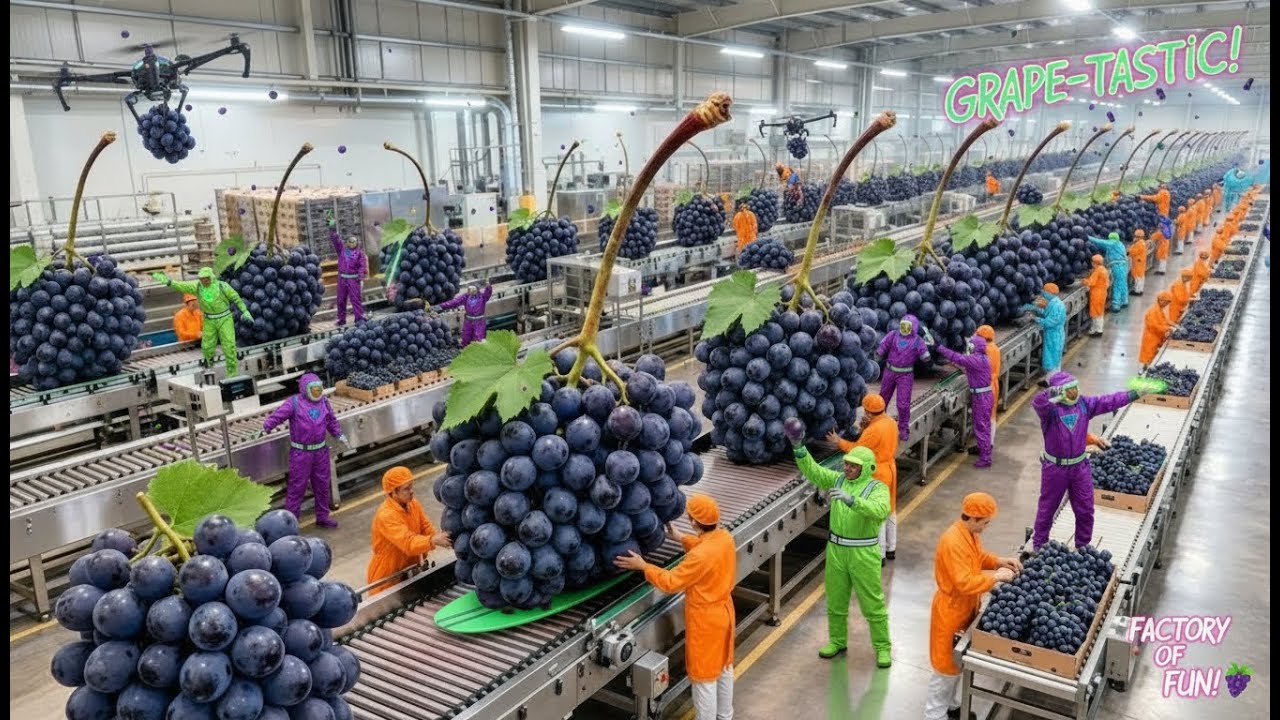 What's REALLY Going On Inside Grape Syrup Manufacturing Plants?