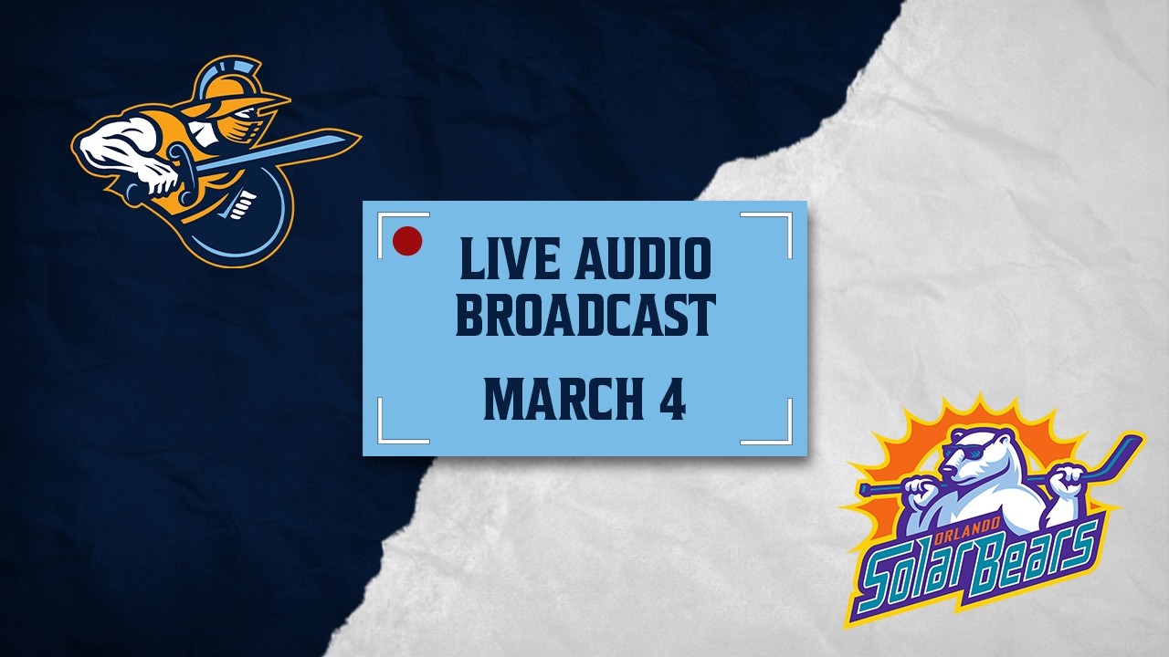 Atlanta Gladiators at Orlando Solar Bears 3/4/26 | AUDIO BROADCAST