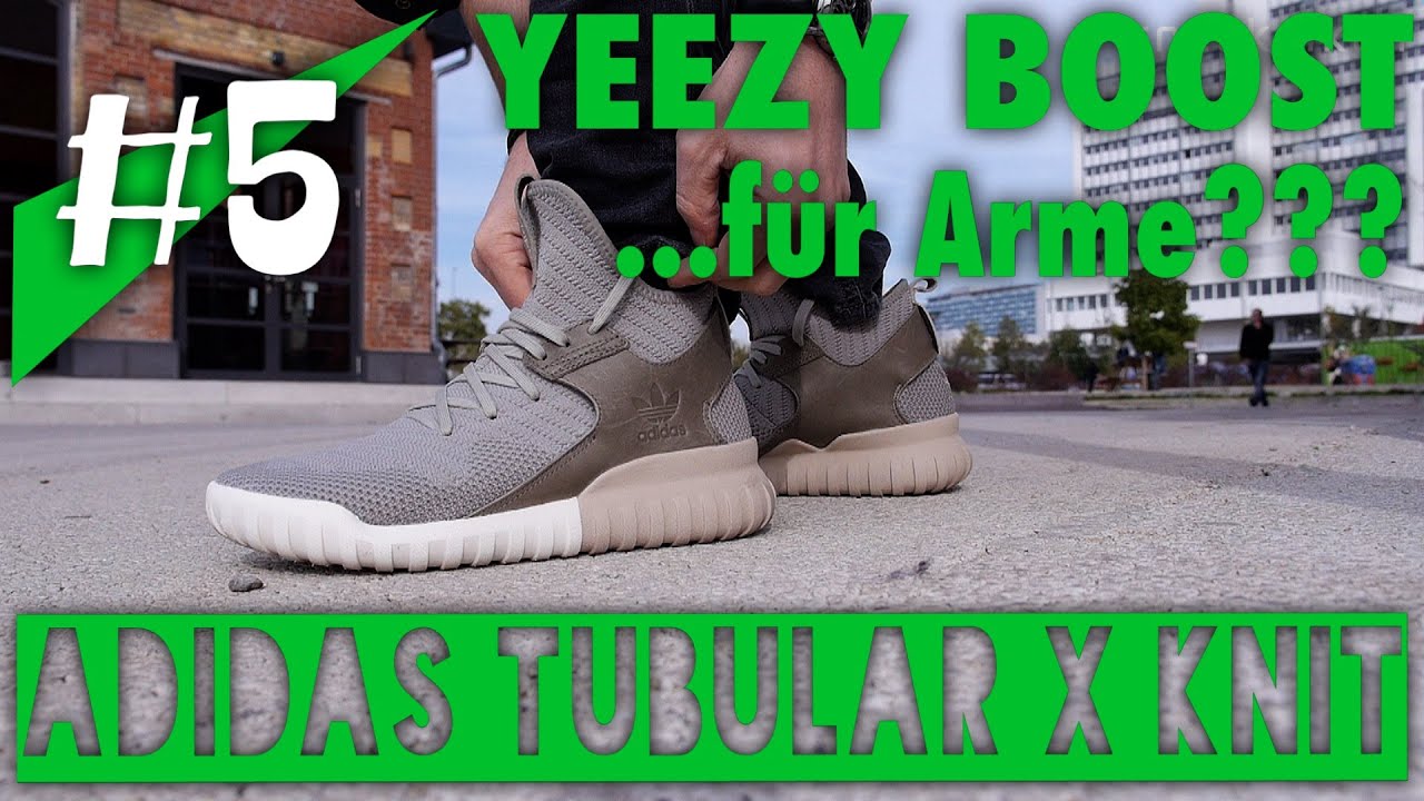 #5 - Adidas Tubular X Knit - on feet - sneakerkult