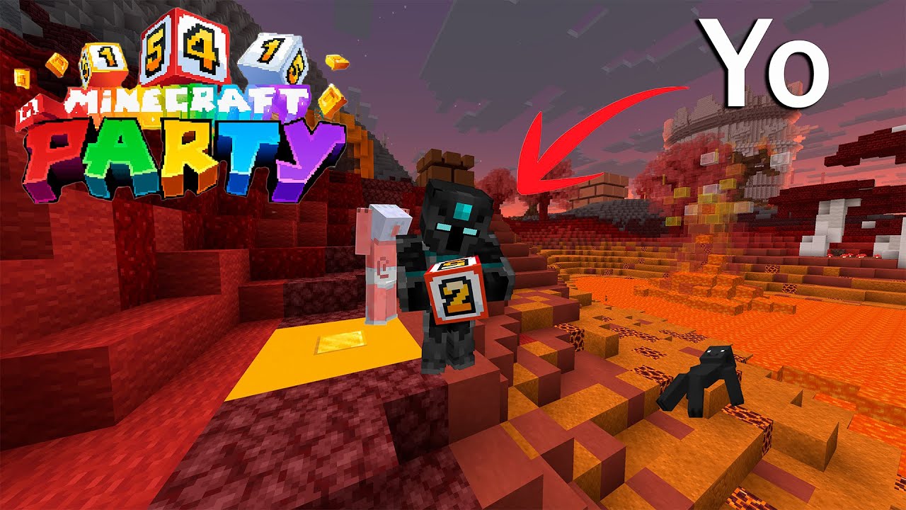 MARIO PARTY en MINECRAFT