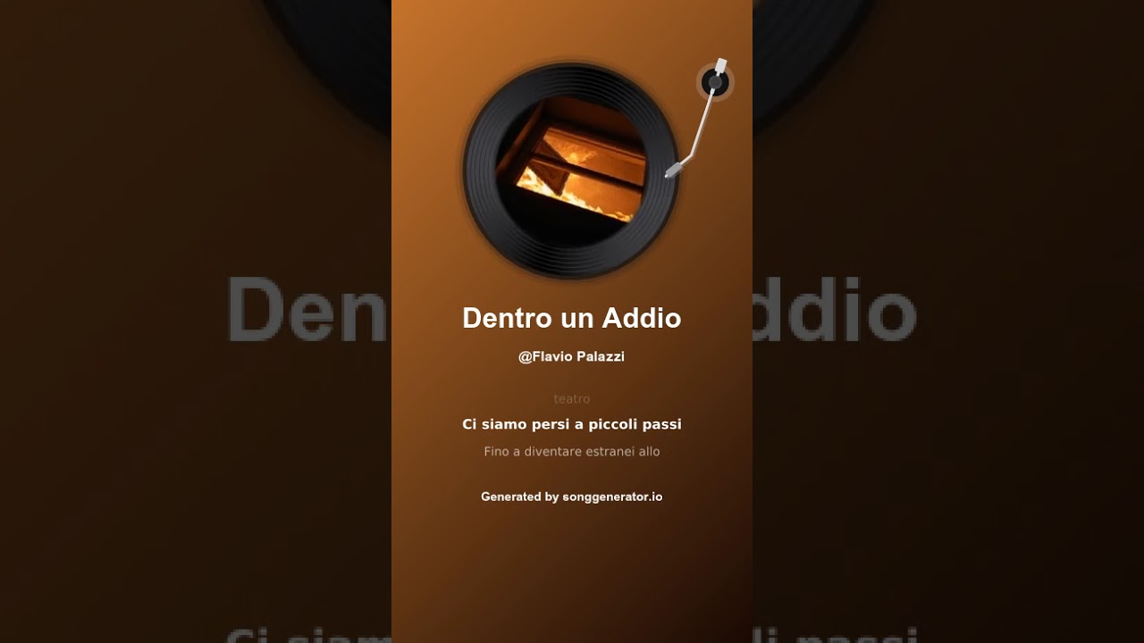 Dentro un Addio