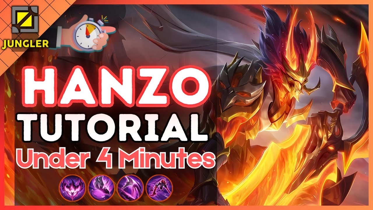 4-Minute Hanzo Tutorial in the Jungle || (MLBB S37) 2025