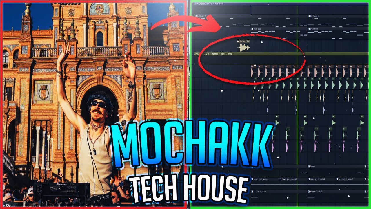 How To Make A Mochakk Style Tech House Drop [FL Studio Tutorial]