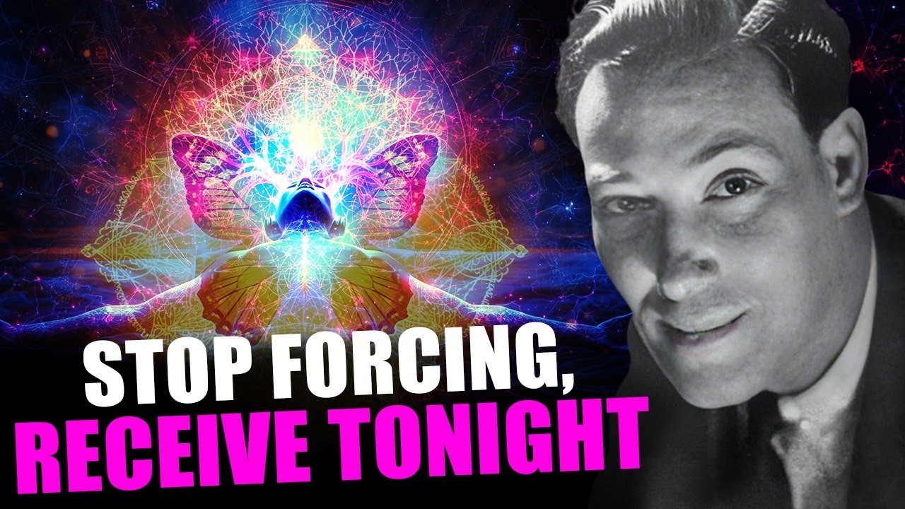 STOP FORCING AND LET YOUR SUBCONSCIOUS RECEIVE IT WHILE YOU SLEEP | NEVILLE GODDARD