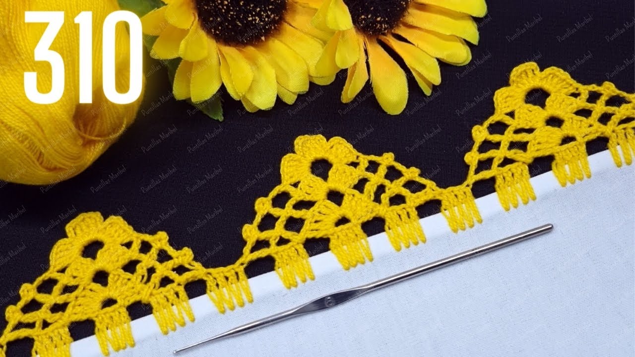 Chiquita pero bonita puntilla de Flores ✨ 310 ✨