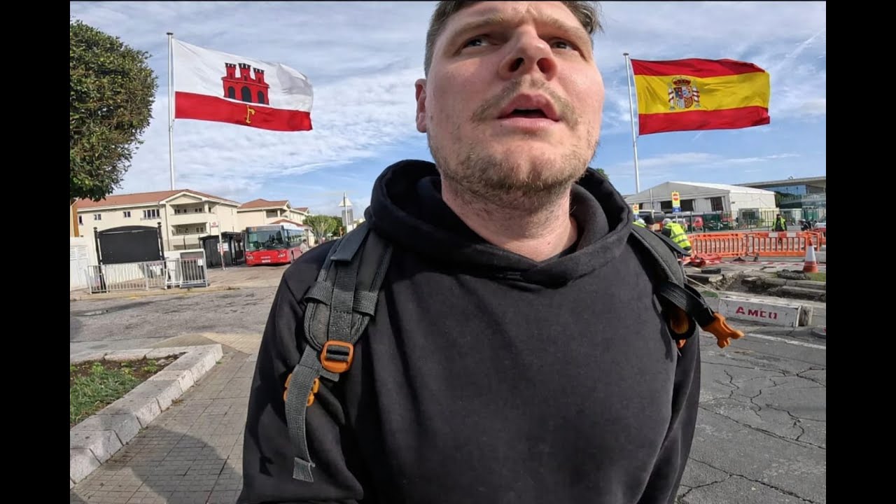 Gibraltar border crossing video #7