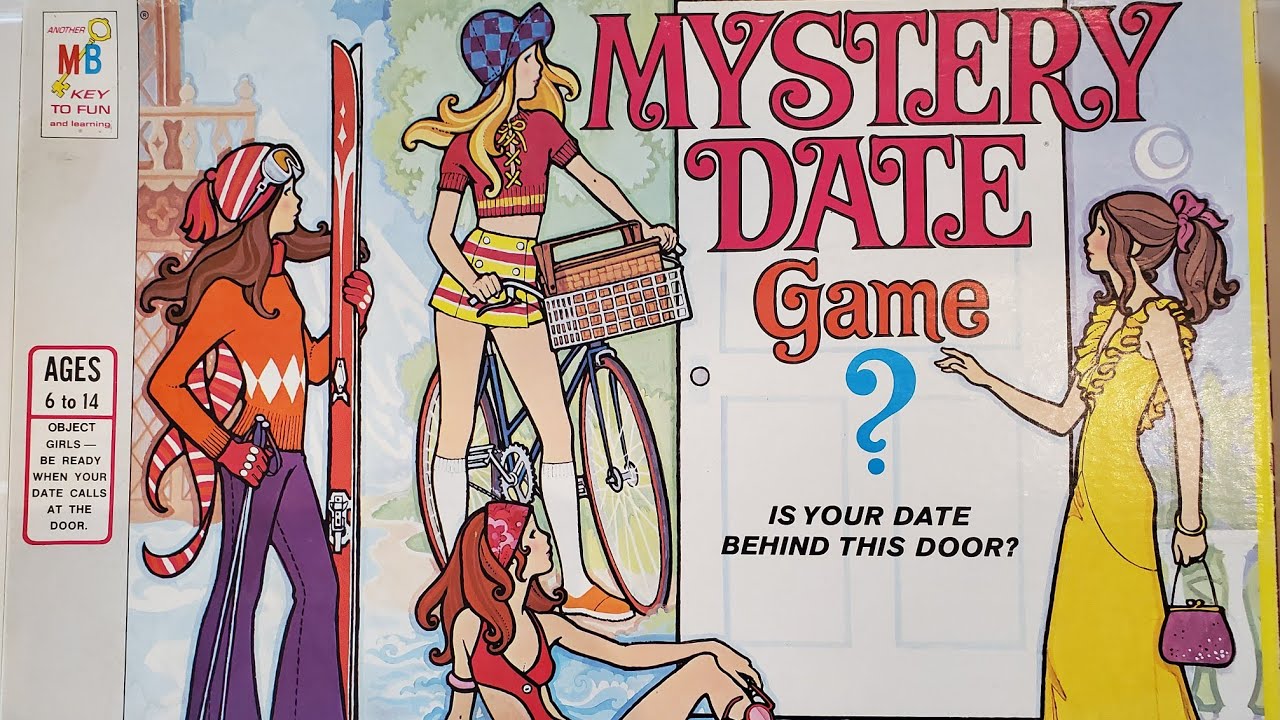 (1972) Milton Bradley Mystery Date Board Game