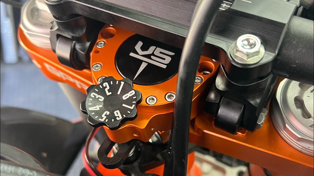 Installing GPR stabilizer on KTM 500 EXCF