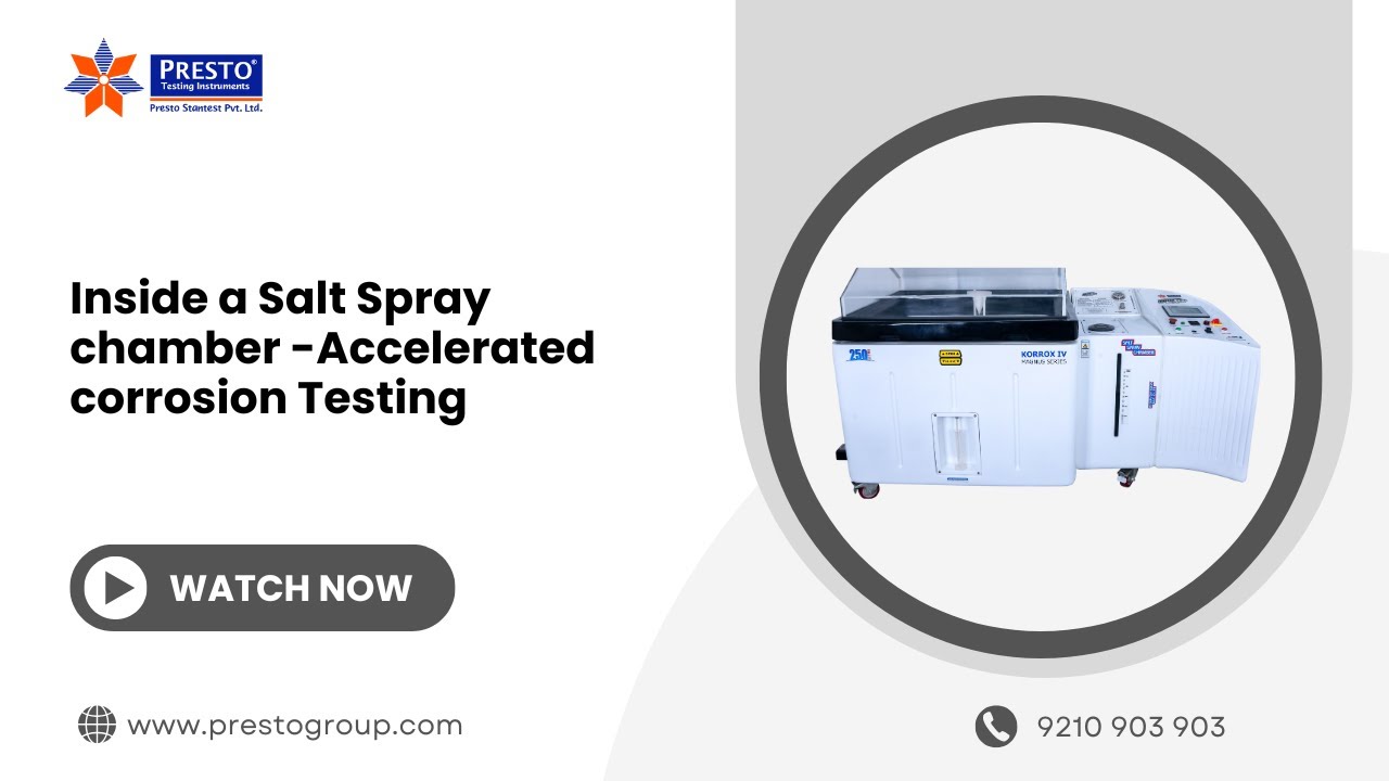 Inside a Salt Spray Chamber | Accelerated Corrosion Testing Explained