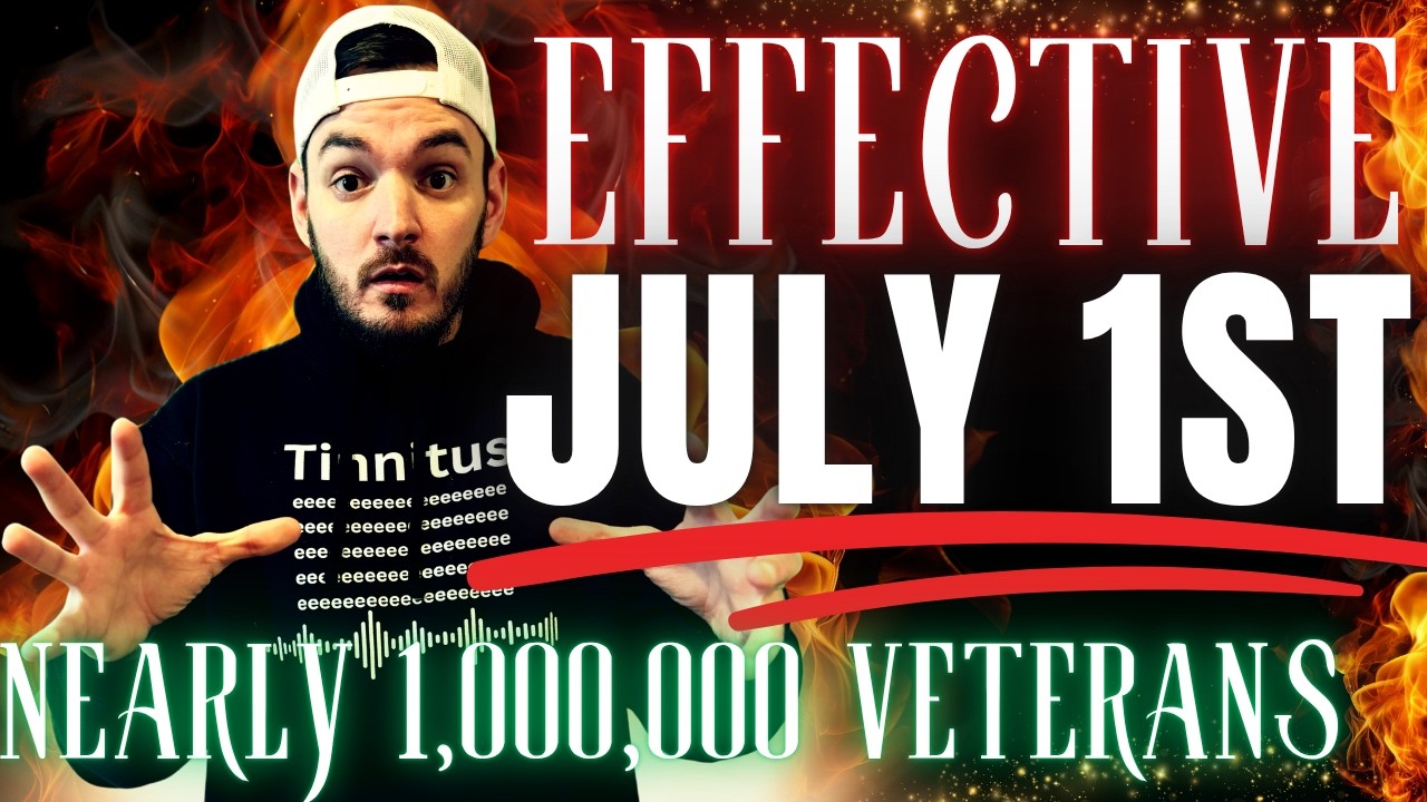 EFFECTIVE JULY 1st New Law Just Passed Affecting Nearly 1,000,000 Veterans And Their VA Claims