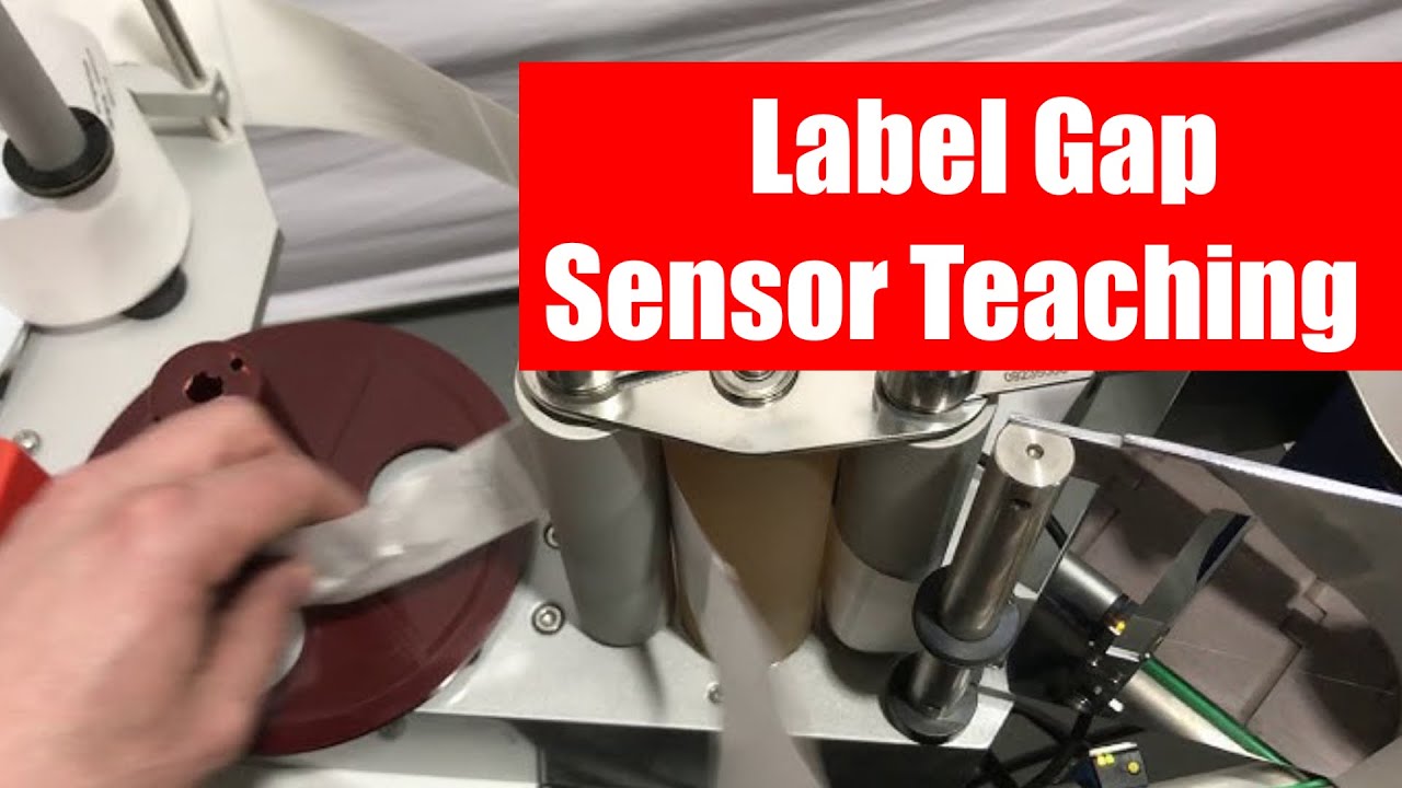 Label Gap Sensor Setting | How To Set Up a Label Sensor | Teaching Method Of Label Gap Sensor Leuze