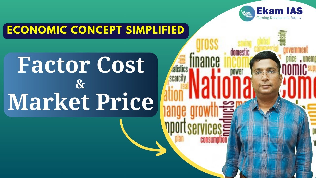 Factor Cost & Market Price, Economic Concepts Simplified
