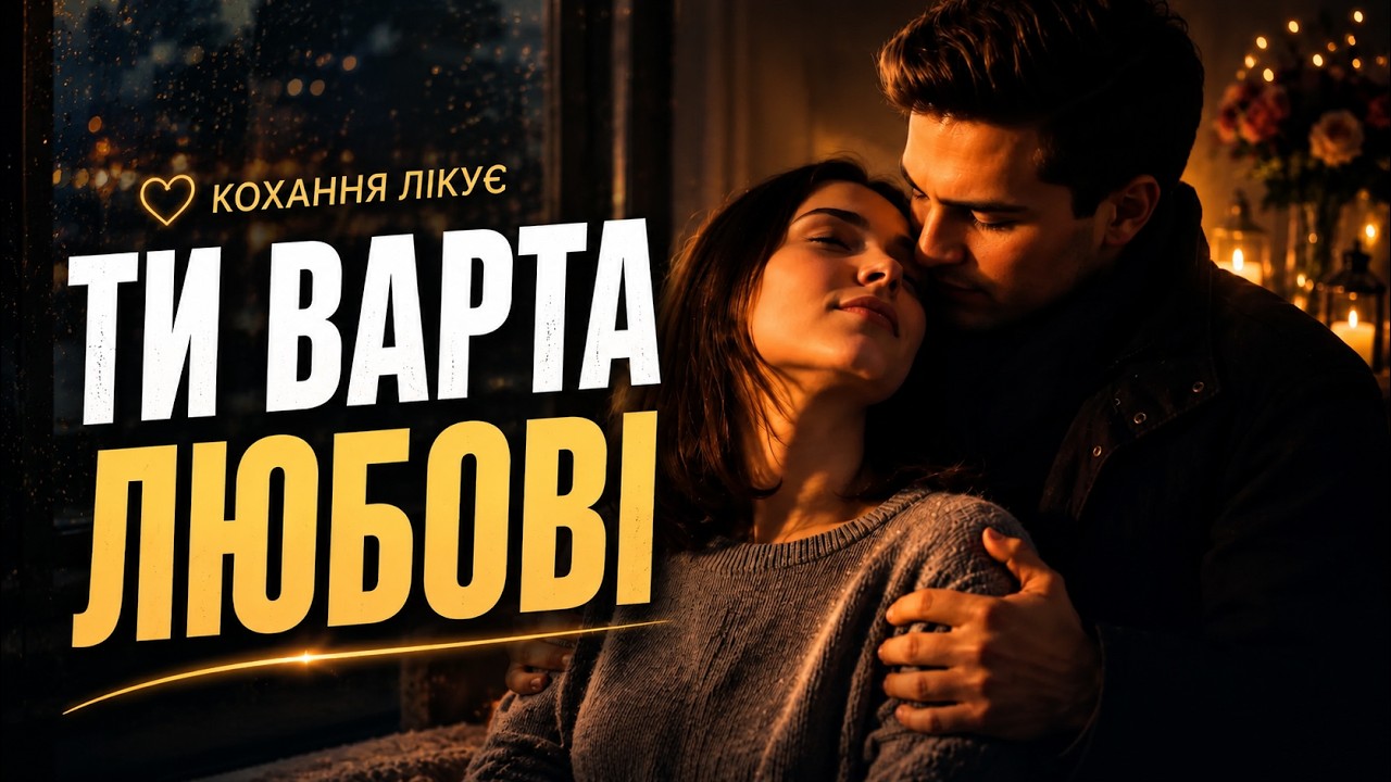 💛Ти варта любові — нова українська лірична пісня 2025 | Роман Українець | Official Video