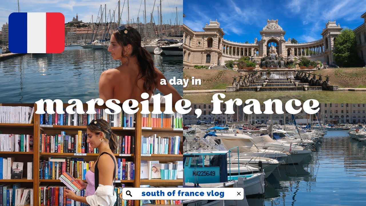 marseille, france - sight seeing, book shopping, crepes, & more 📚⚓️🇫🇷