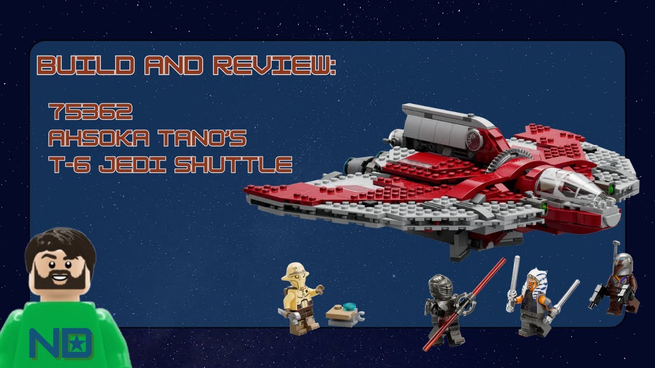 Build and Review LEGO Star Wars (Set: 75362 Ahsoka Tano’s T-6 Jedi Shuttle) 