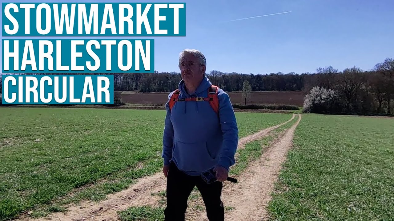 Stowmarket - Harleston Circular #walk in #suffolk