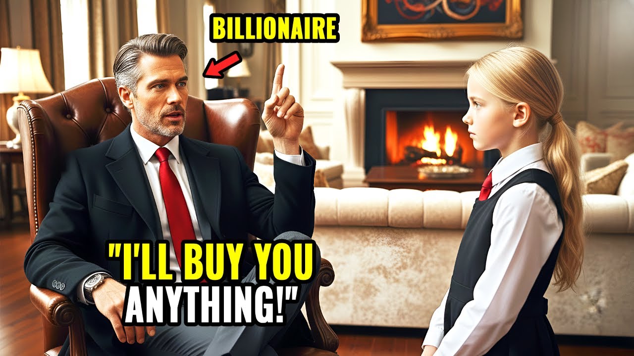 Billionaire Grants His Maid’s Daughter Three Wishes — But Her First Wish Shocks Him Entirely