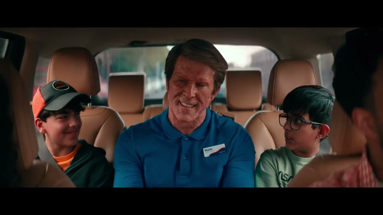 Deadpool & Wolverine - Wade Wilson quit and became a car salesman - full scene in the EN dubbing.