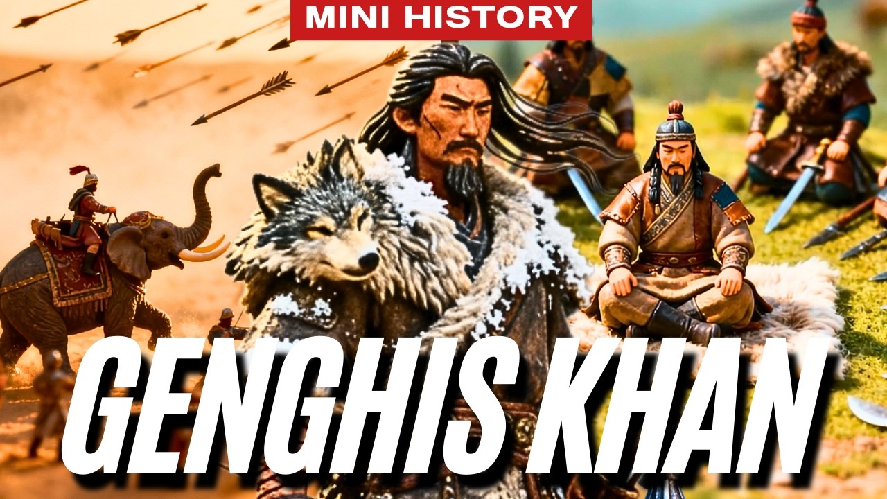 GENGHIS KHAN | Outcast to Emperor | Mini History Documentary | Mongol Empire