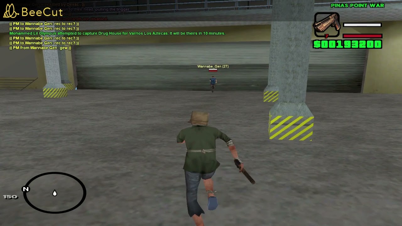 GEN SAMP USING SILENT AIM IN PAINTBALL