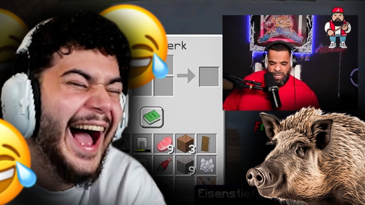 ALI wird zum WILDSCHWEIN 🤣 FITNACRAFT (Folge 2)