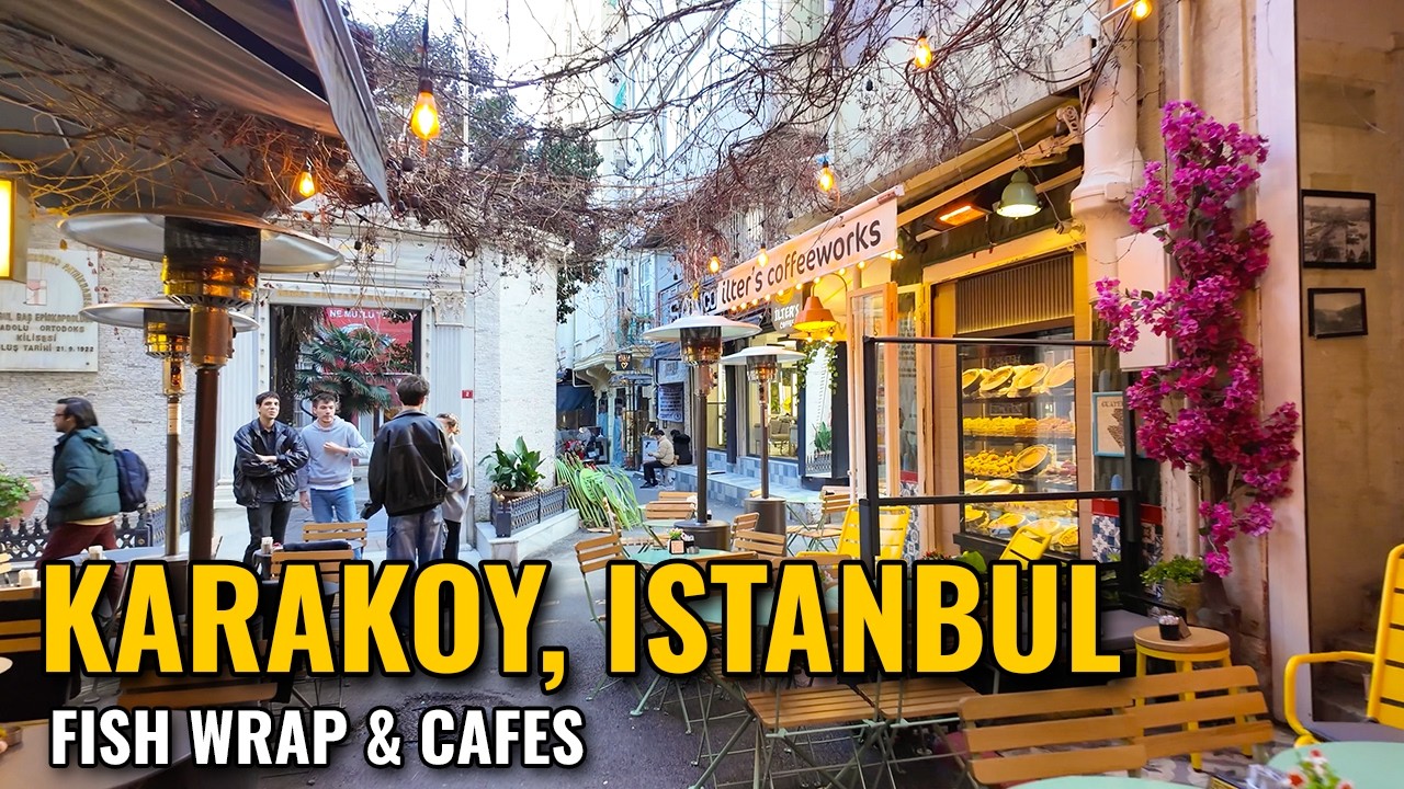 Karaköy Walk | Istanbul’s Cozy Cafés and Street Food Scene