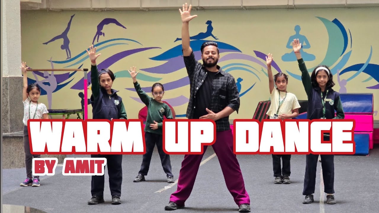 Zumba Dance Fitness Workout By Amit | weight loss Exercise | English workout Music | Warmup Dance