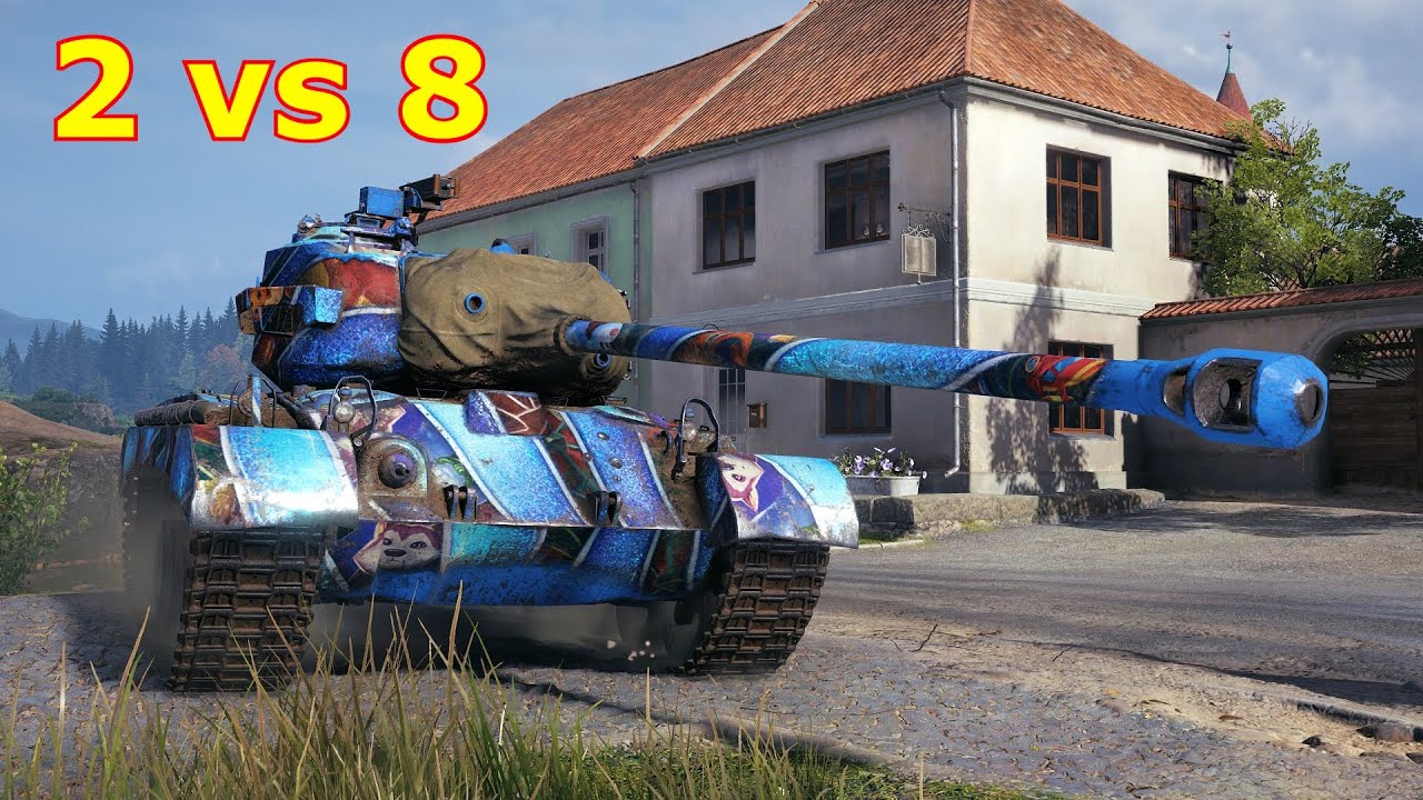 World of Tanks M26 Pershing - 11 Kills | 18 HP Clutch: 1 vs 4 Carry!