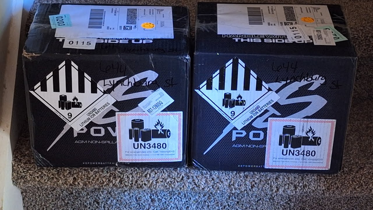 XS Power Titan 8s under hood safe version unboxing. Cadillac Escalade build part 1 (3400R & 4700)