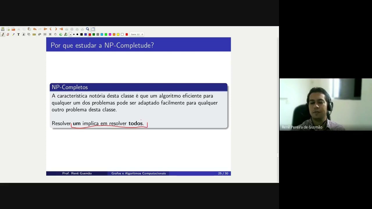 [Grafos] Aula 09 -  Problemas NP-Completos
