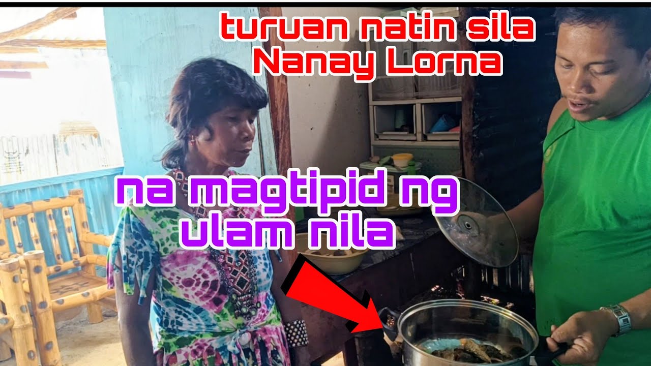Turuan natin si nanay paano matipid ang isda na ulam🙏❤️❤️ #katutubo 