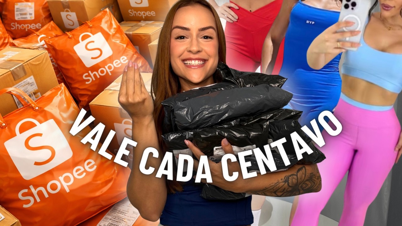 Comprei LOOKS FITNESS na Shopee que VALEM CADA CENTAVO!!