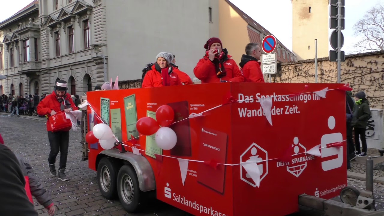 Karneval Umzug Aschersleben 2018 Teil 2