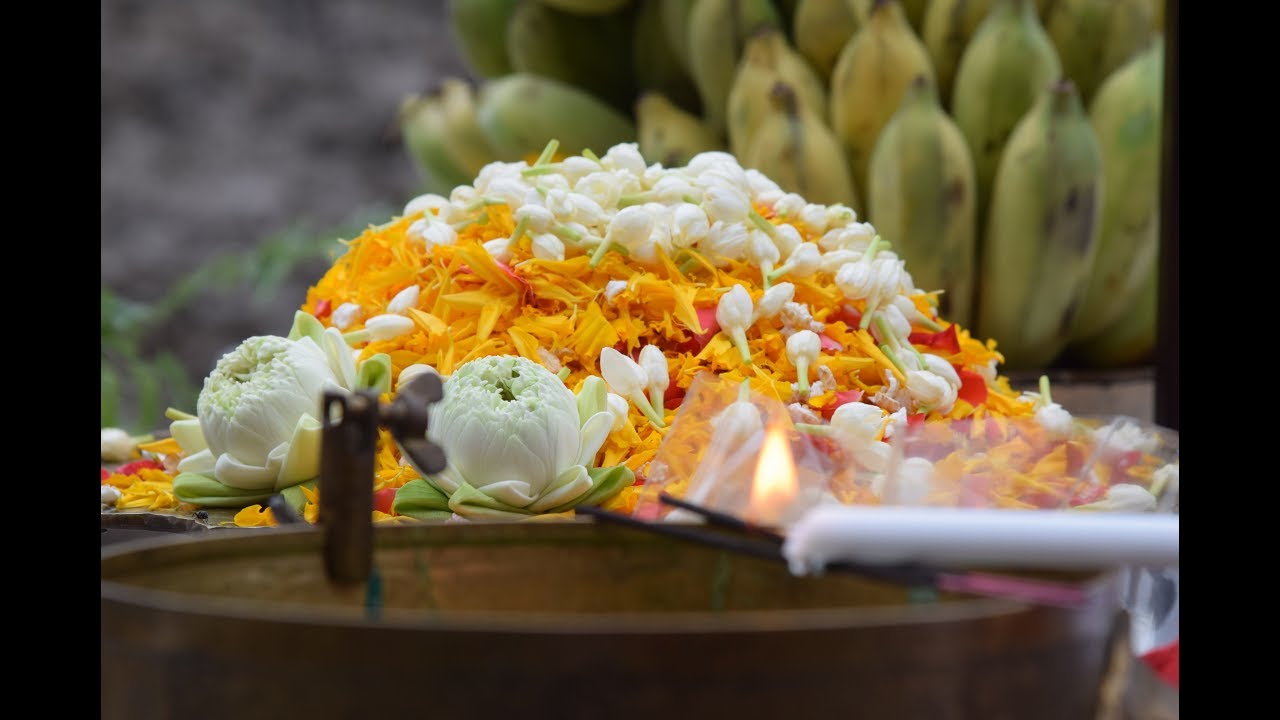 พิธีบวงสรวงยกเสาเอก - เสาโทปลูกเรือน จ.นนทบุรี