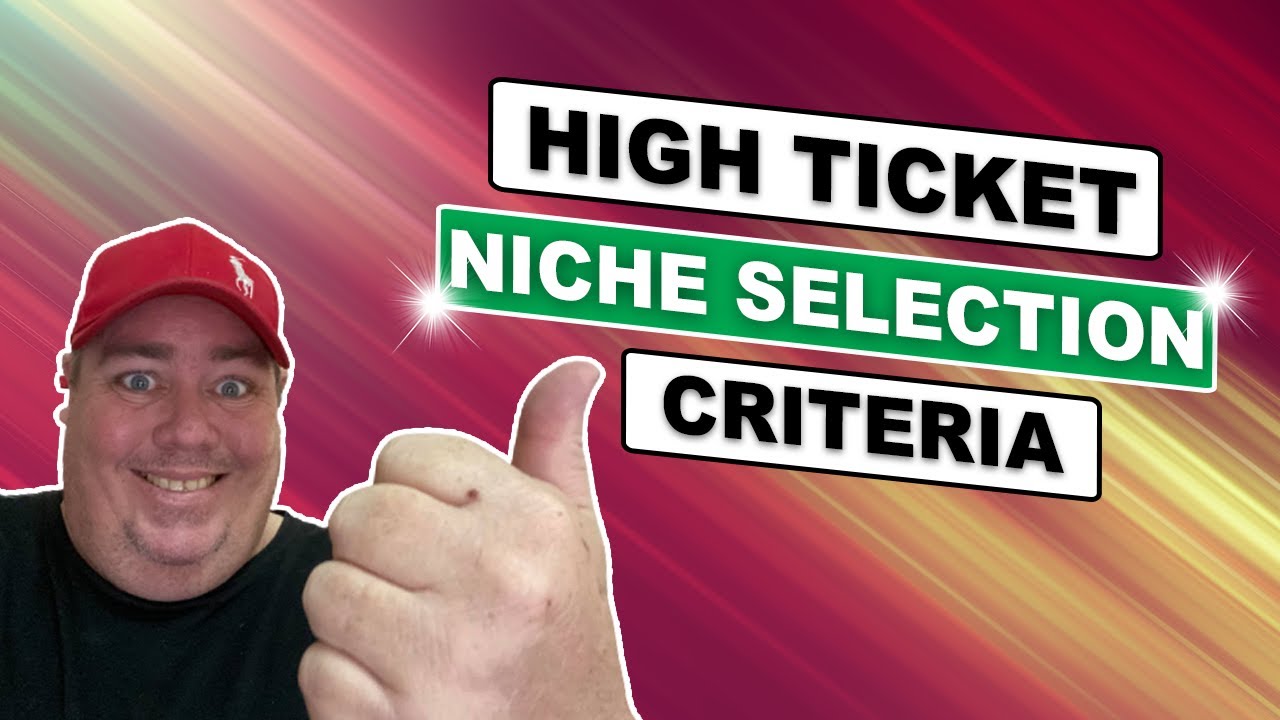 High Ticket Niche Selection Criteria - Dropship Downunder - Drop Shipping Australia
