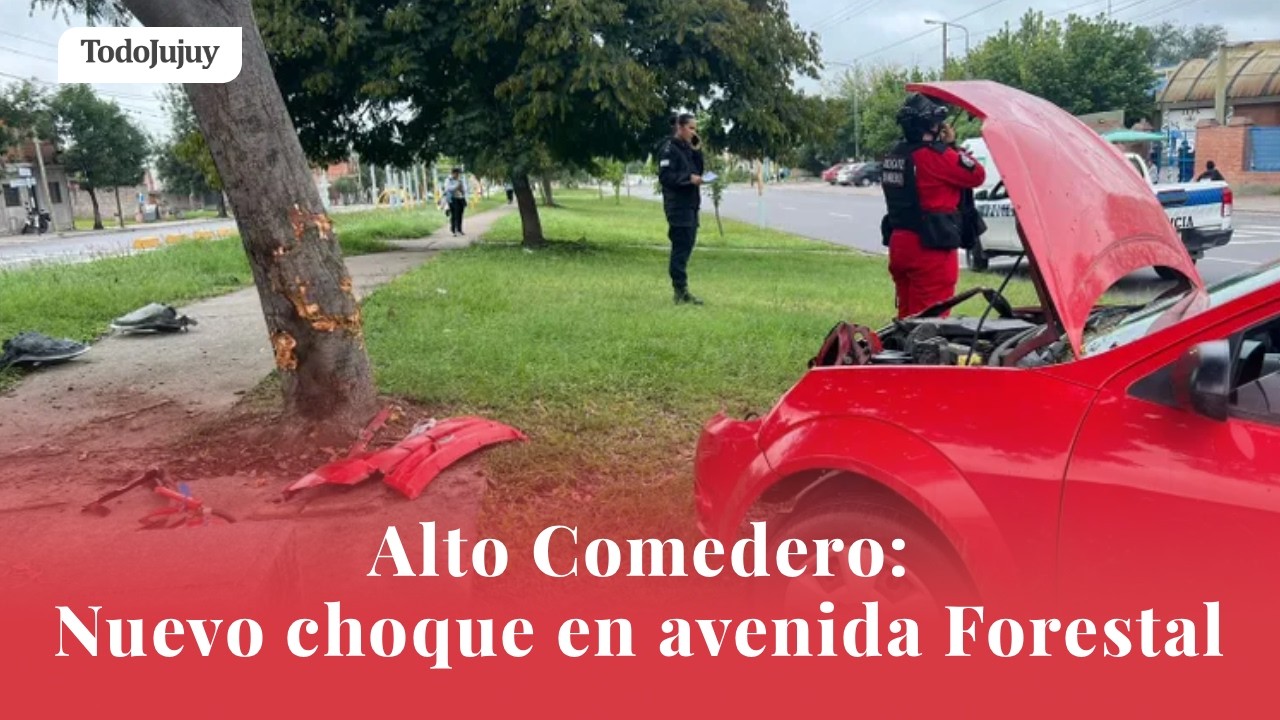 Nuevo choque en avenida Forestal: da&ntilde;os materiales, demoras y politraumatismos