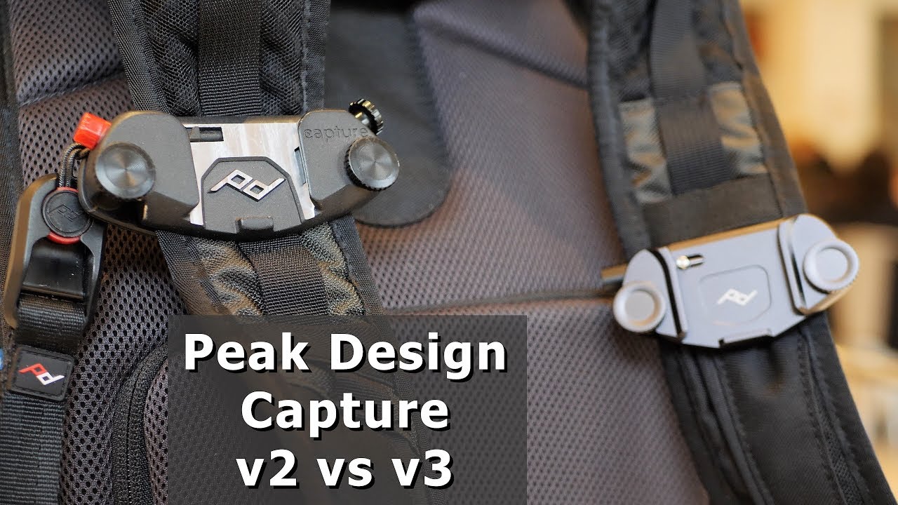 Peak Design Capture v2 vs v3 Comparison