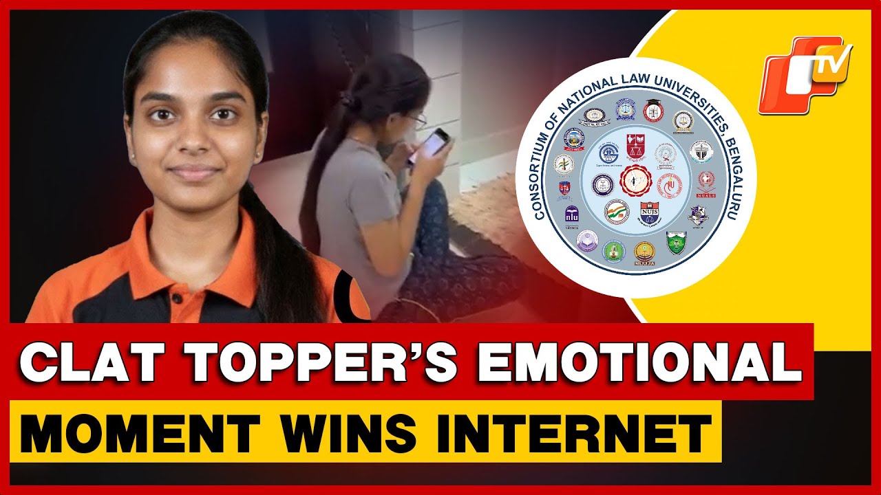 CLAT 2026 Topper Geetali Gupta&rsquo;s Emotional Reaction Wins Internet