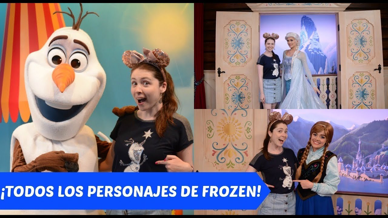 PERSONAJES DE FROZEN Y MI ÚLTIMA VEZ VIENDO ILLUMINATIONS