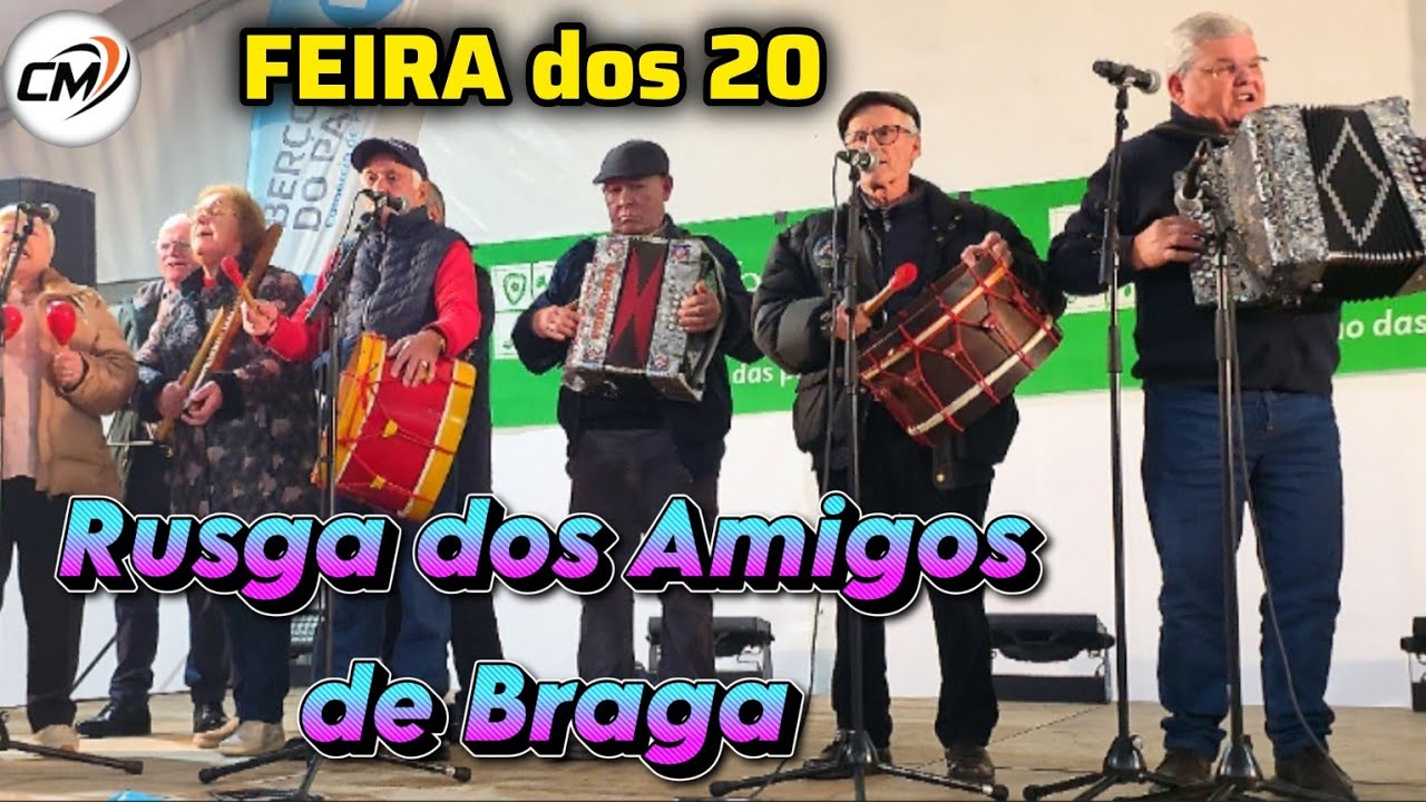 🪗RUSGA🥁 dos AMIGOS de BRAGA  na FEIRA dos 20 em PRADO