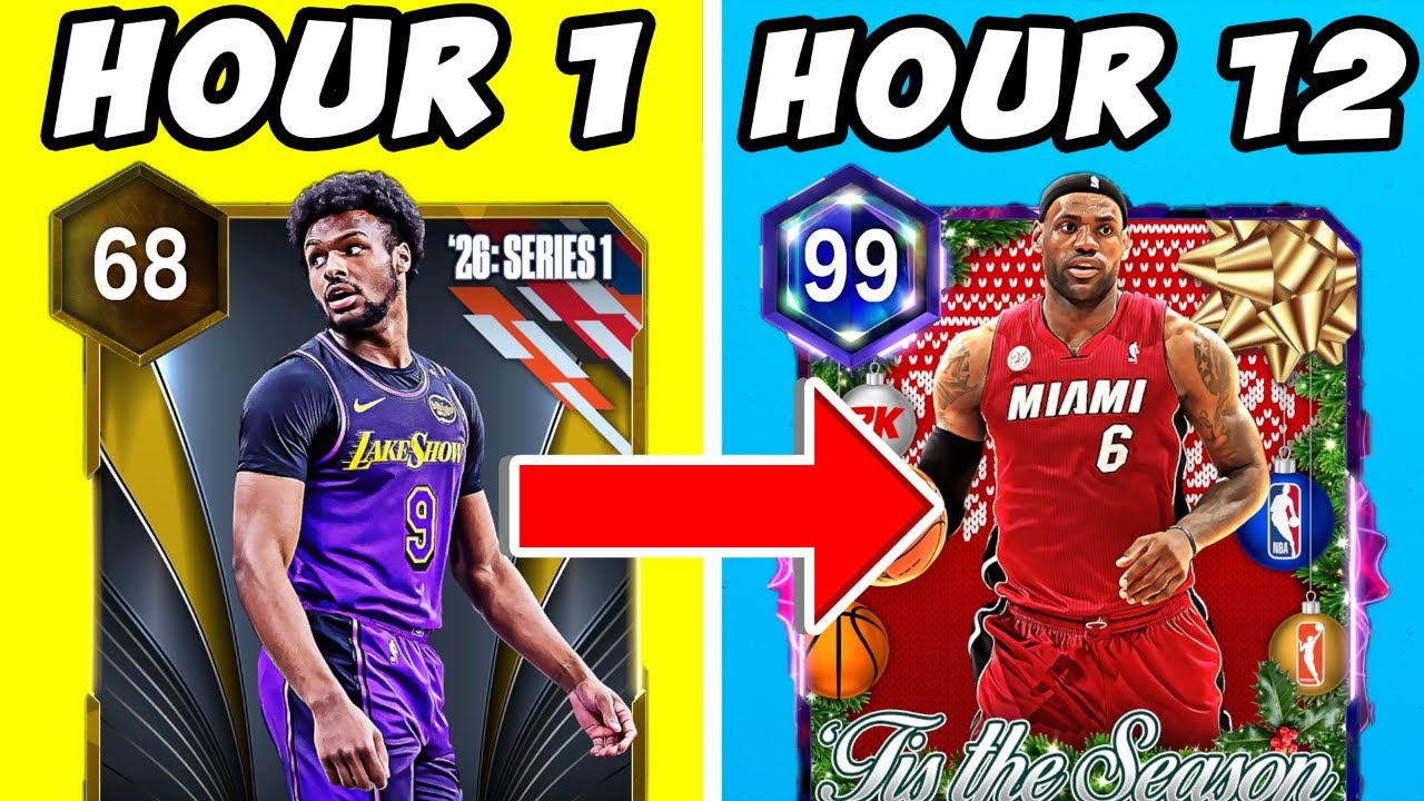 I Had 12 Hours To Build a GOD SQUAD in NBA 2K26 MyTeam
