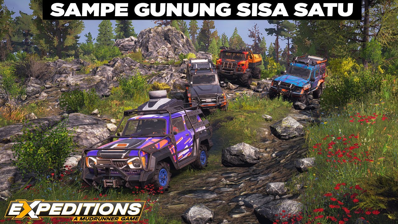 Mobil Habis Bensin di Gunung, Truk Keseleo & Puxy Penyelamat 🙏🙏 Expeditions: A MudRunner Game