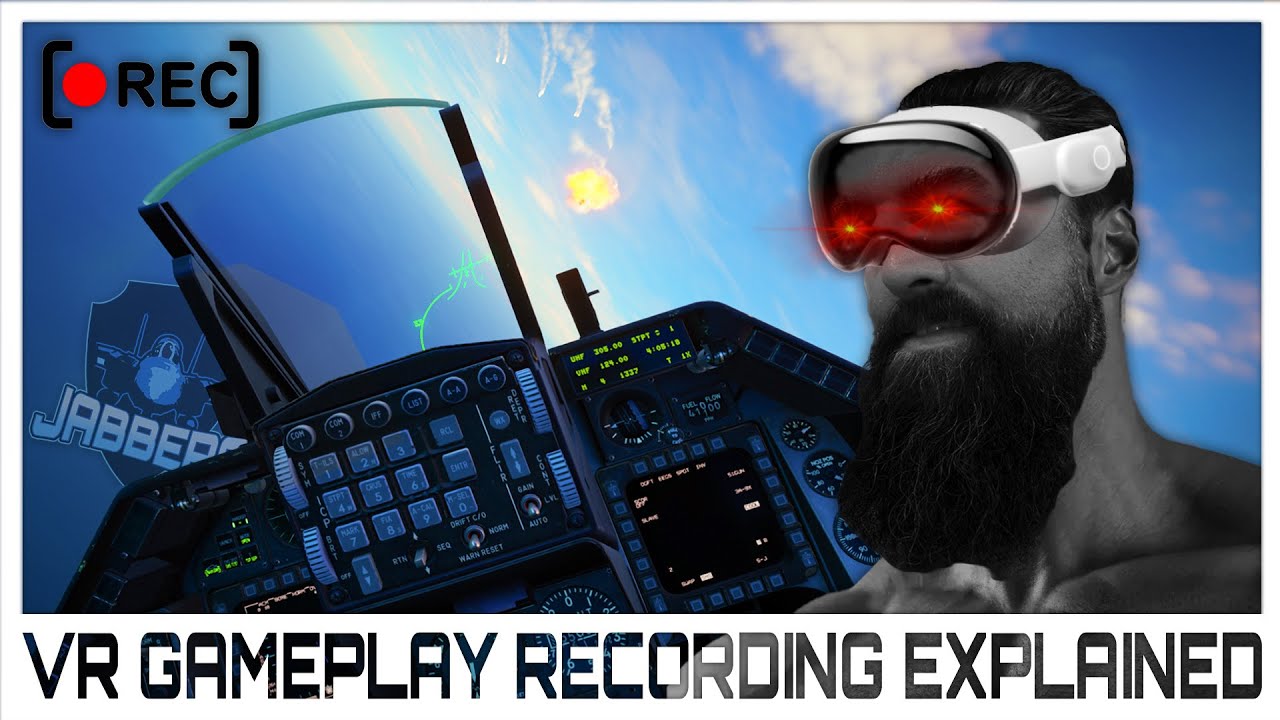 How I 🔴Record INCREDIBLE looking #dcsworld #gameplay in #vr