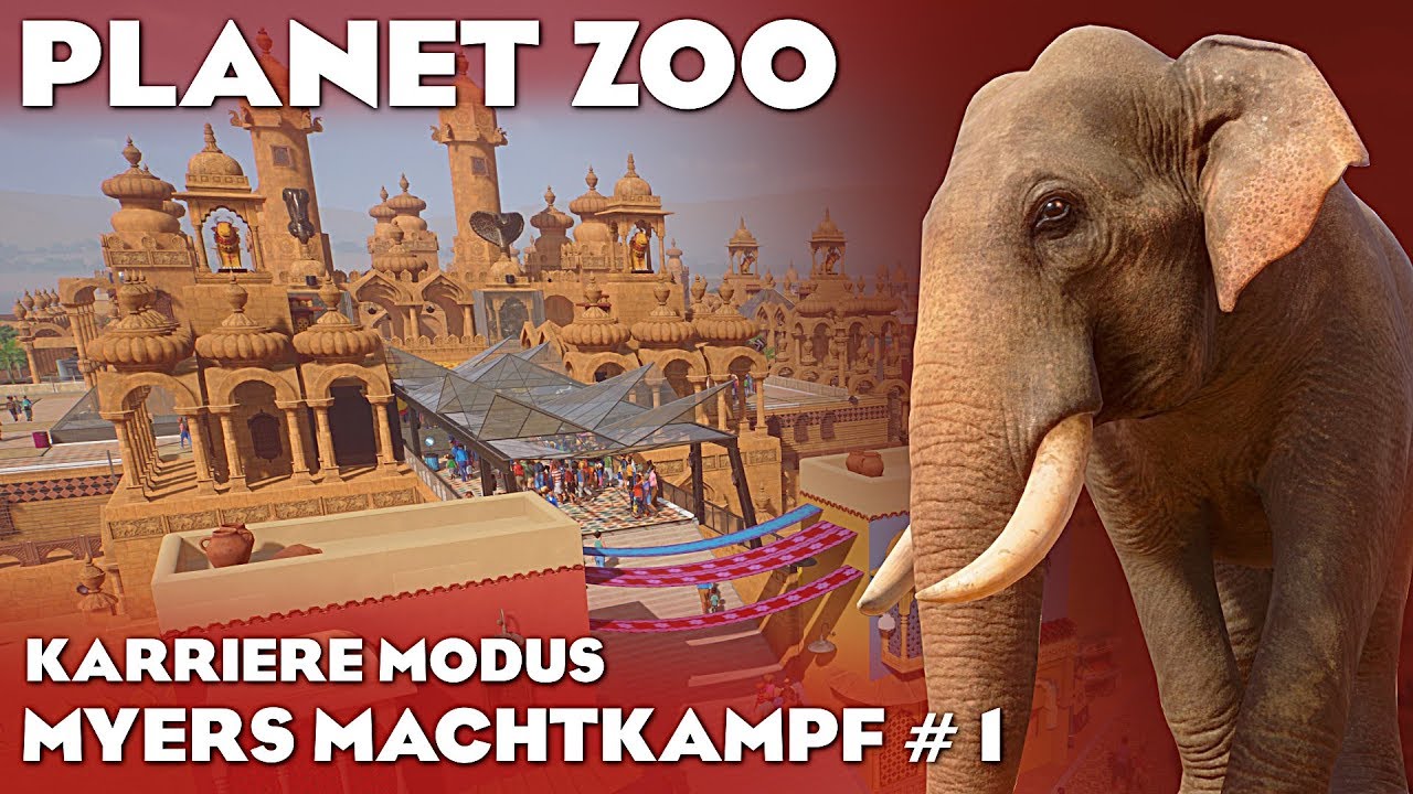 PLANET ZOO MYERS VERGNÜGUNGSZOO #1 Planet Zoo Deutsch German Karriere #7