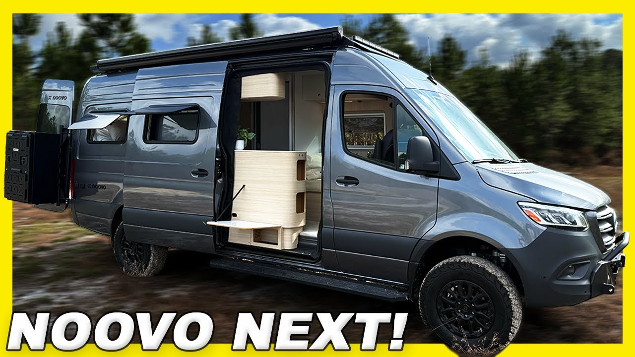 NOOVO NEXT 2026 Euro-Style Sprinter Camper Van Debuts at the Florida RV SuperShow!